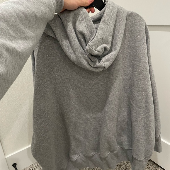 FREE PEOPLE Gray Women's Hoodie - Picture 3 of 4